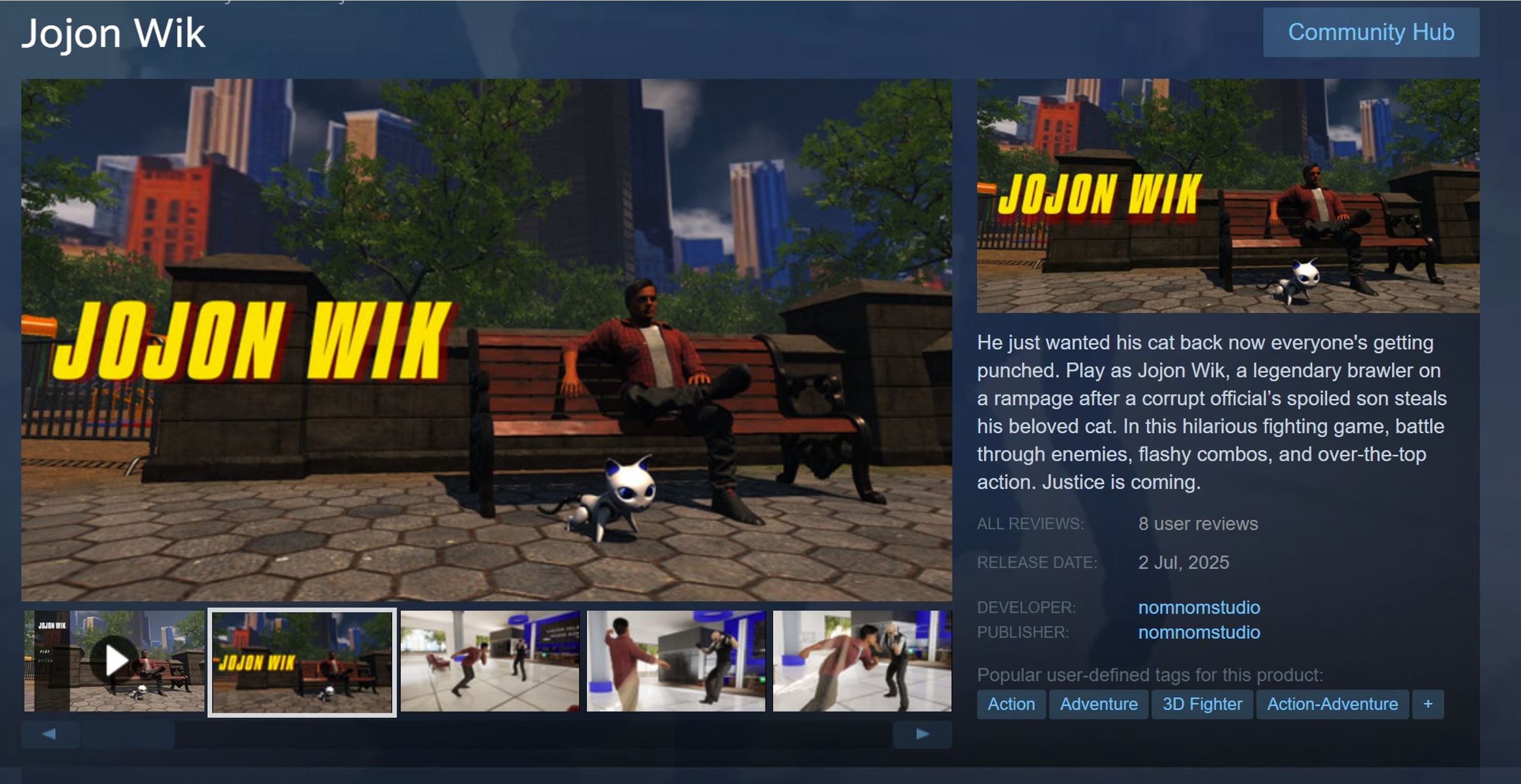 Jojon Wik Steam Game